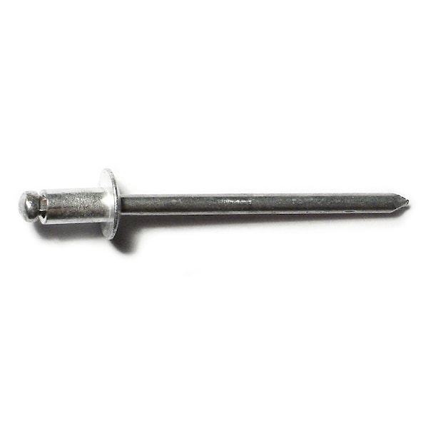 Midwest Fastener Blind Rivet, Dome Head, 5/32 in Dia., 5/16 in L, Aluminum Body, 35 PK 36266 - main